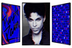 Purple Rain by Patrick Rubinstein - Kinetic sized 29x19 inches. Available from Whitewall Galleries